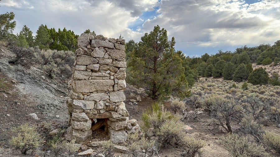 Nevada Ghost Towns White Pine County Abandoned Ruins Glencoe