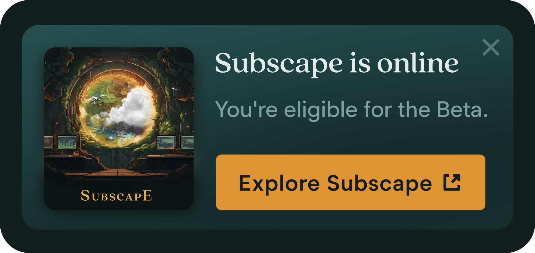 Welcome to Subscape