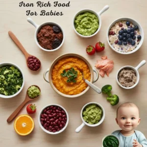 what are iron rich food for babies
