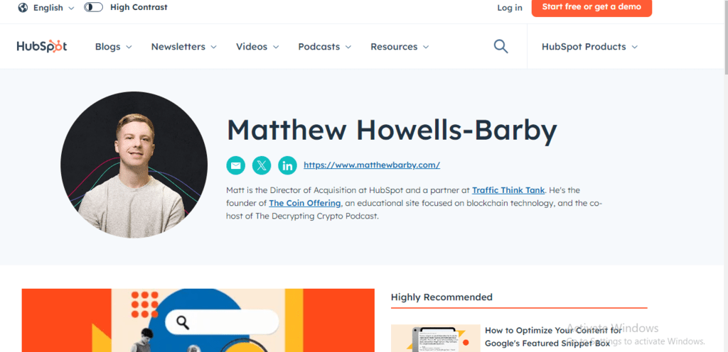 Matthew Howells-Barby