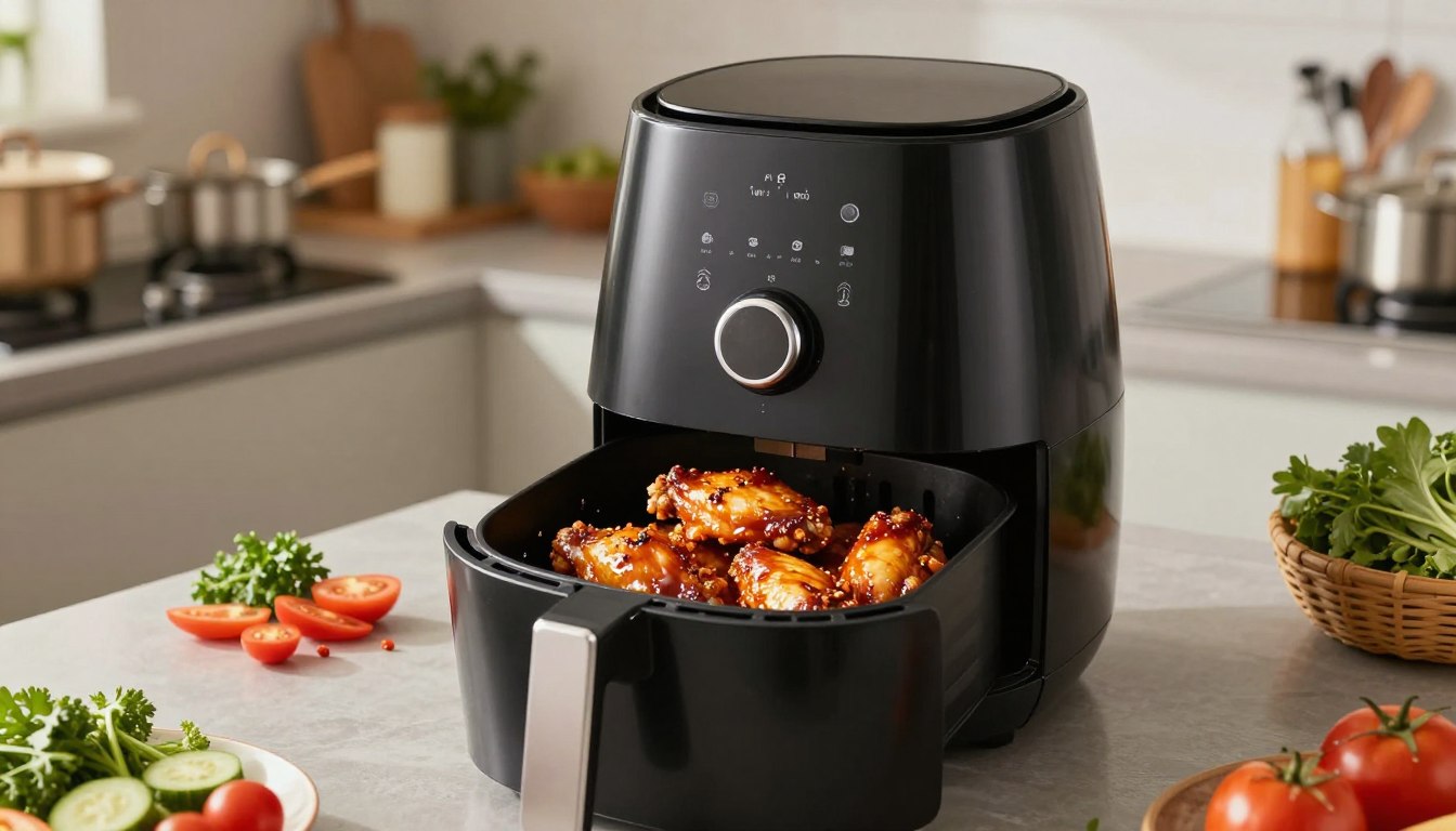 air fryer single layer