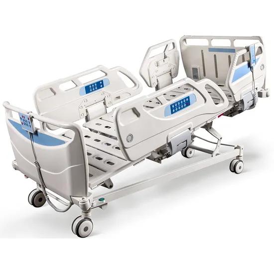 Sk001-15 5 Function Electric ICU Hospital Motor Adult Patient Bed with CPR Function - Electrical ICU Bed and ICU Bed