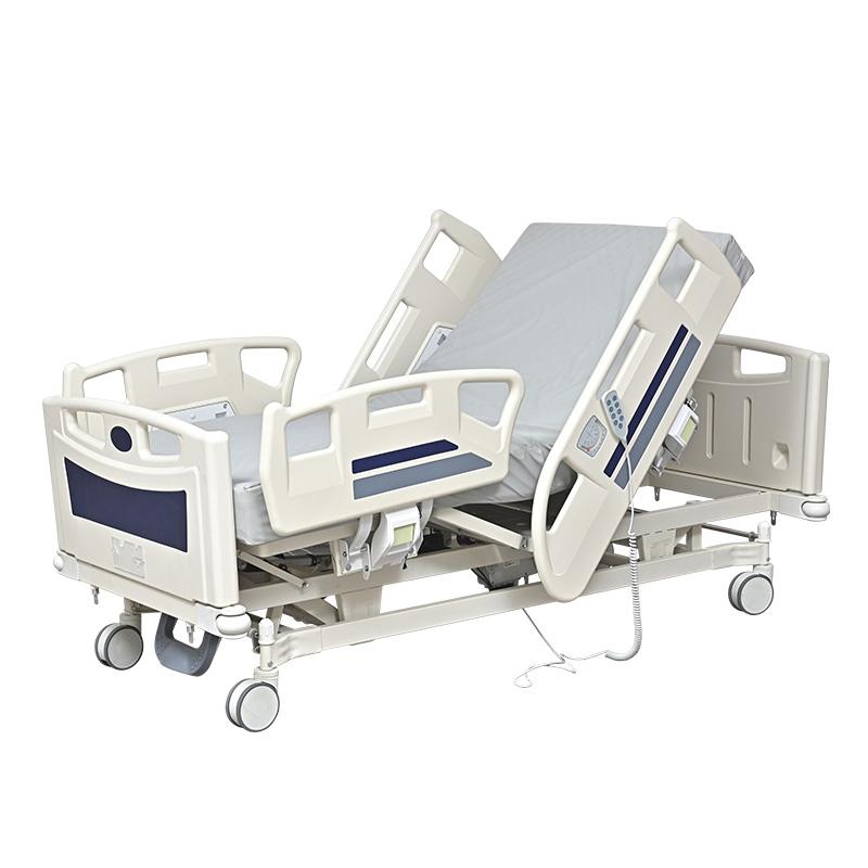Advanced Electric Five-Function Bed for ICU Clinical Settings - Hospital Bed and Medical Bed