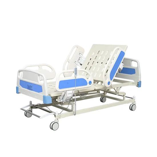 Electric Three Function Hospital Bed with 4 PCS ABS Side Rails - Hospital Equipment and Hospital Bed Factory