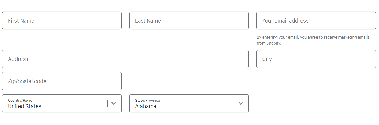 Shopify shipping label generator