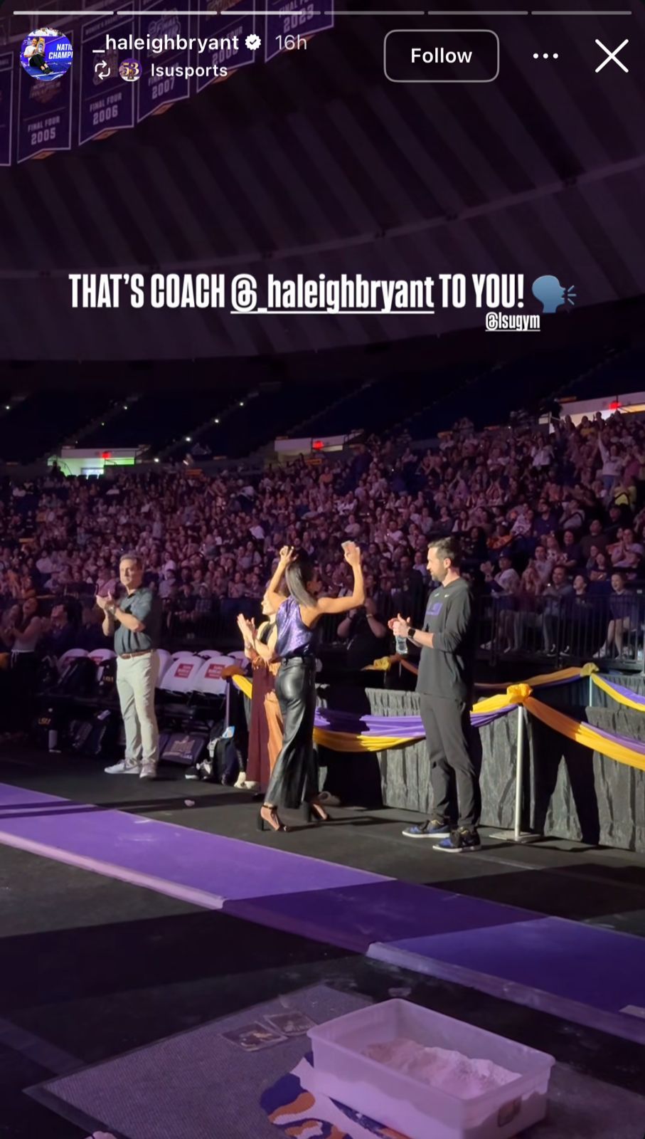 Still taken from Instagram