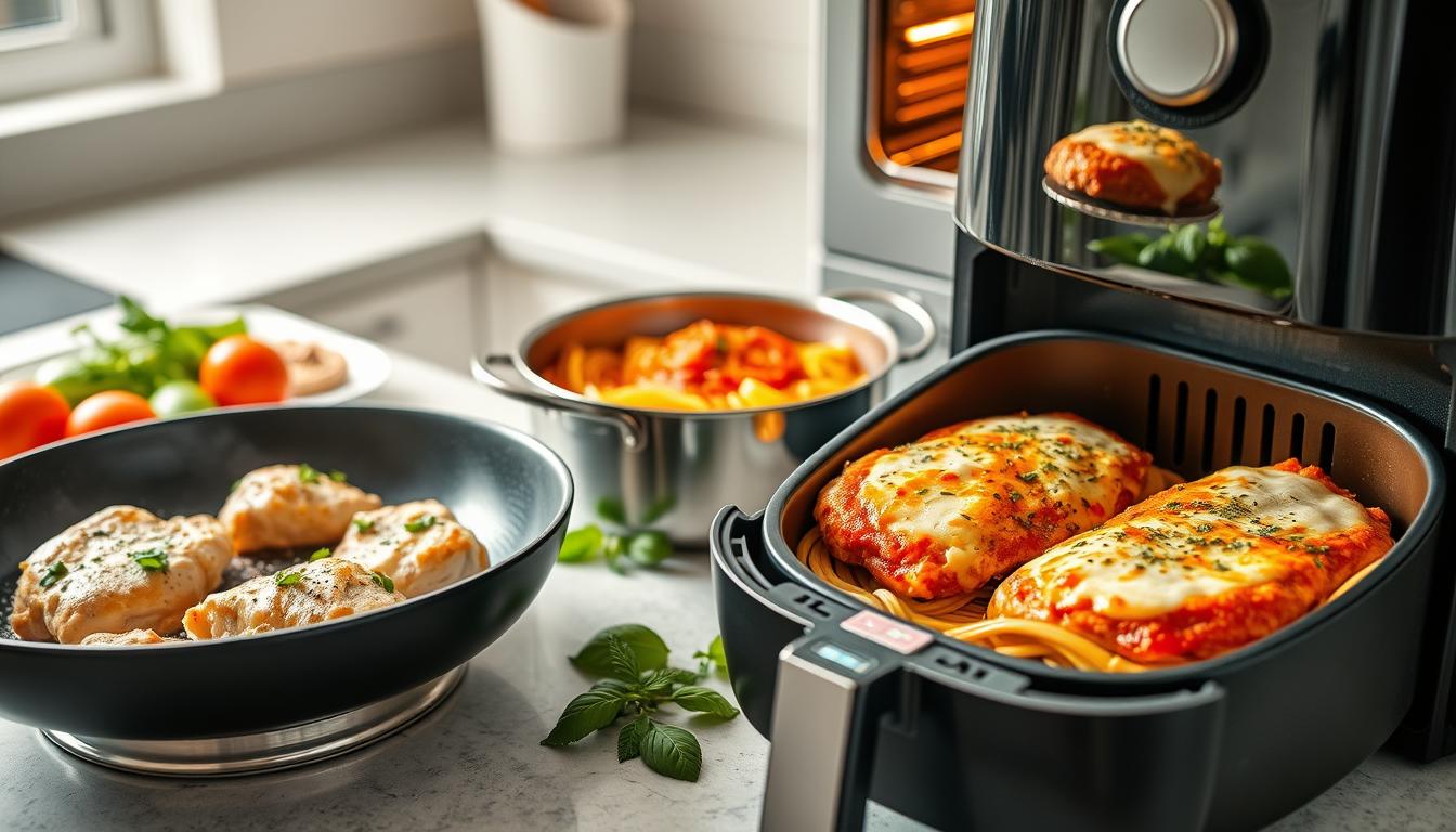 alternative cooking methods for chicken parmesan