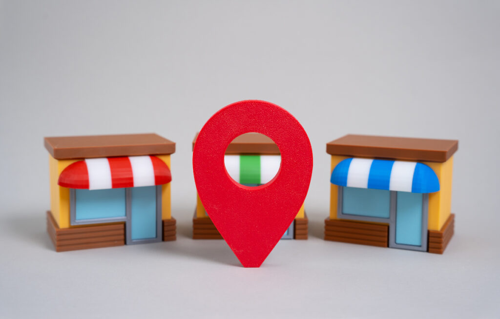 Geo Posizionamento attività locale