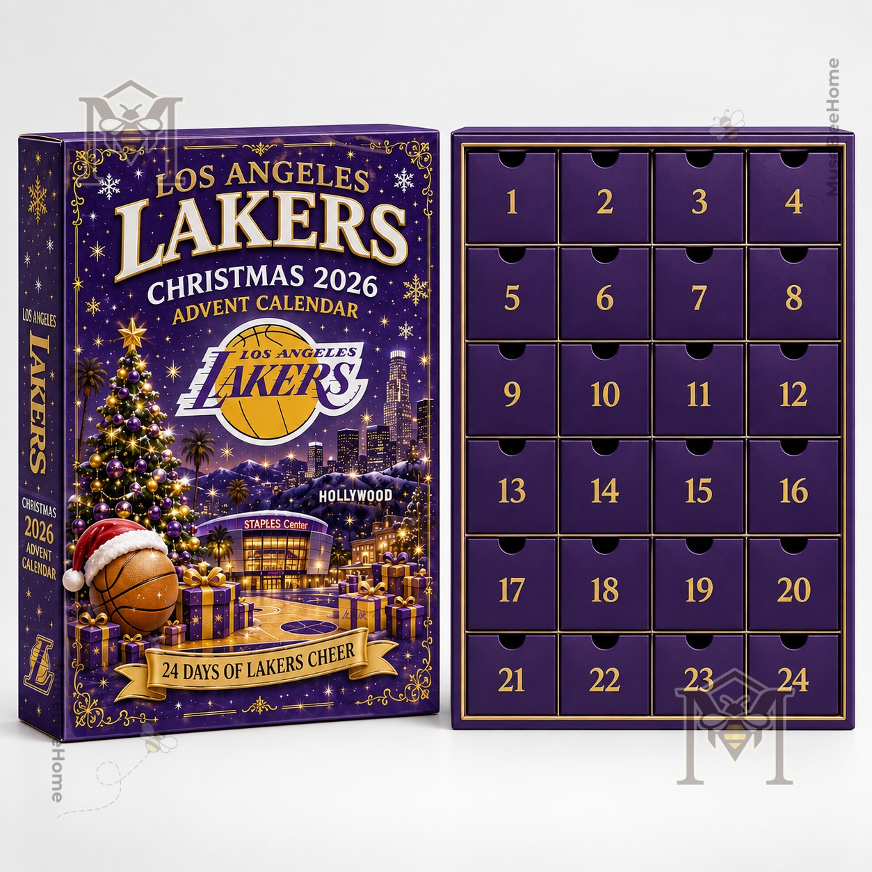 Los Angeles Lakers Christmas 2026 Advent Calendar - photo 3