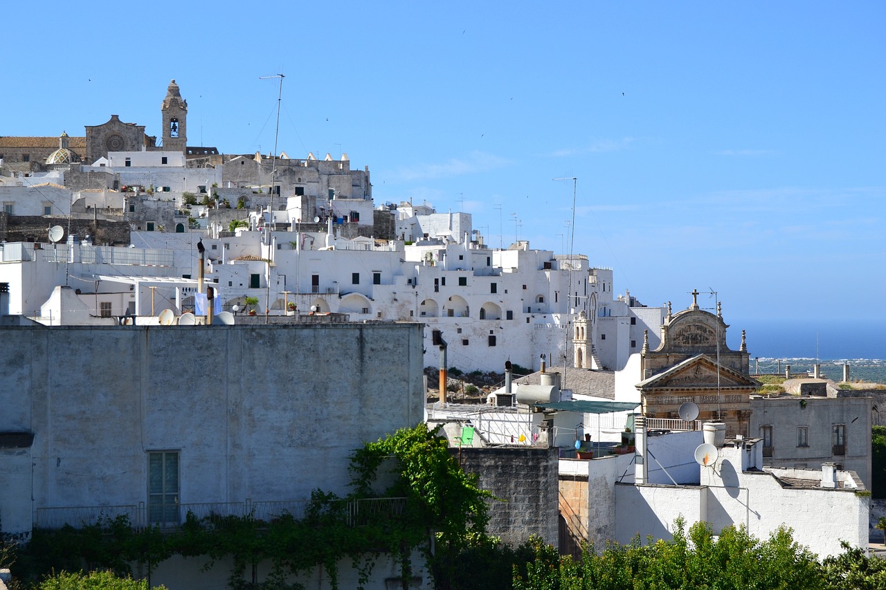 ostuni medieval towns in italy
