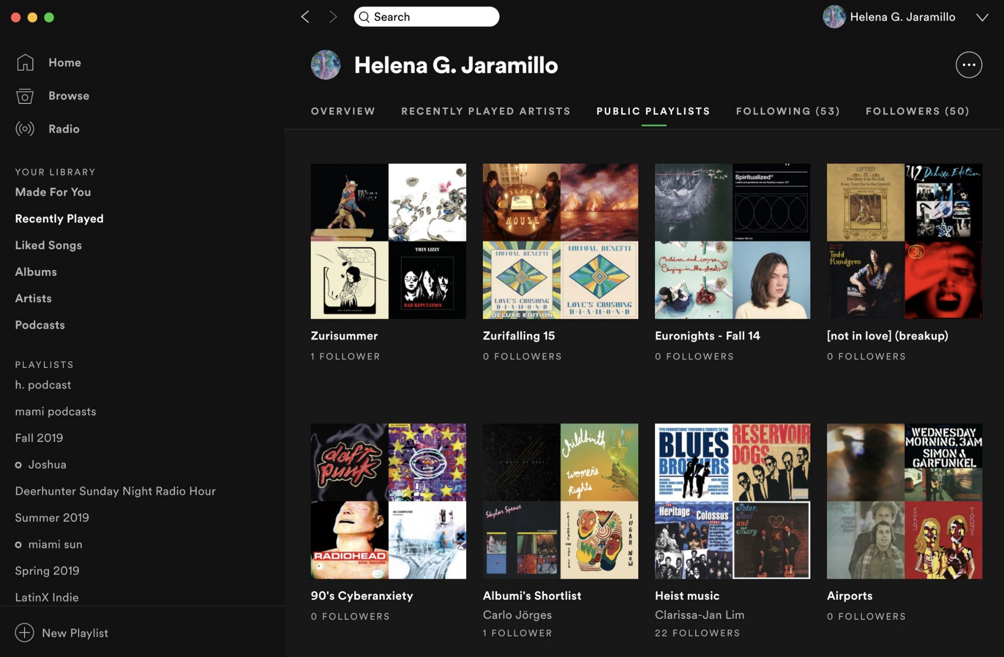 Organize your Spotify playlists