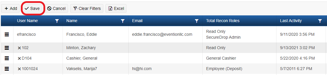 How To Reactivate a User in Total Recon