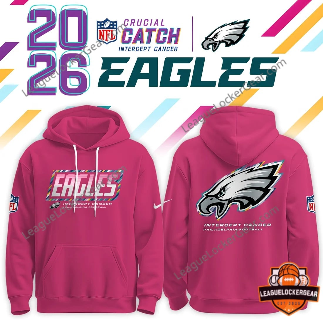 All Team NFL 2026 Crucial Catch Hoodie - photo 2