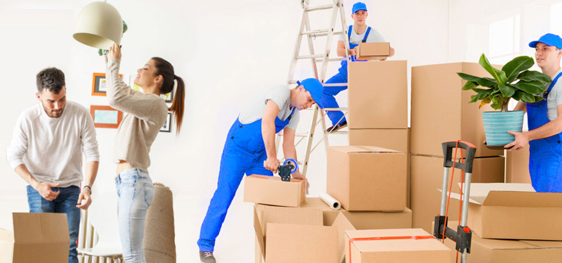 O Que é MOVERS AND PACKERS em Português