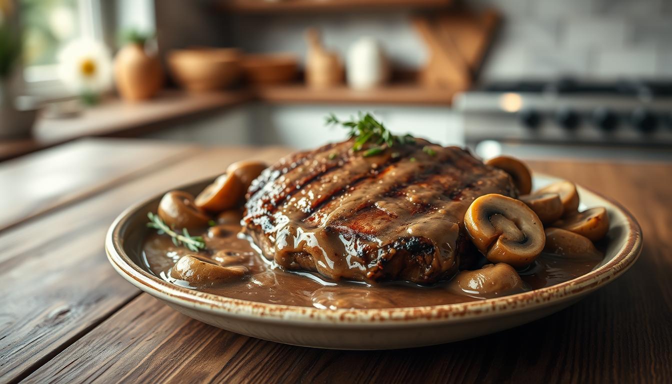 how to make salisbury steak and gravy