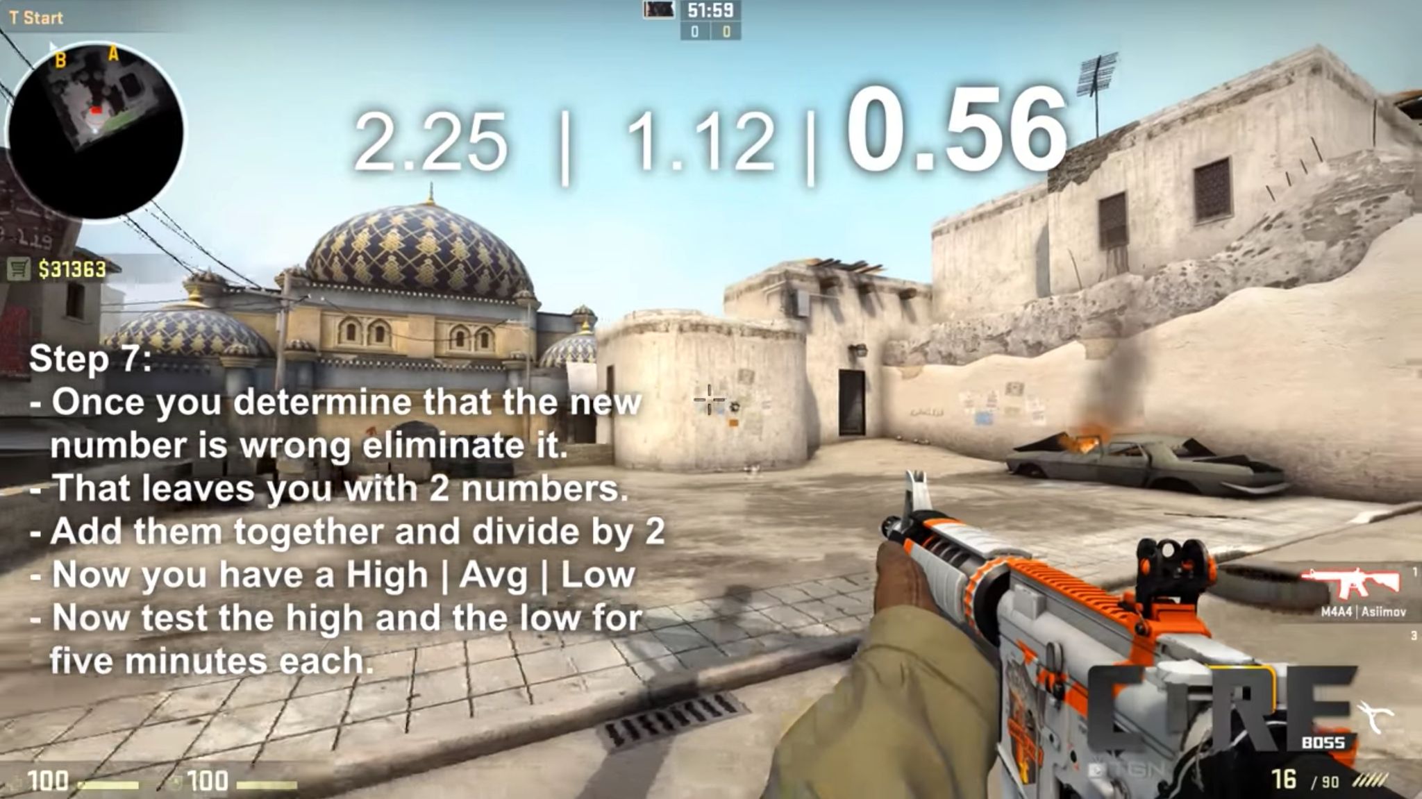 Find your perfect CSGO mouse sensitivity