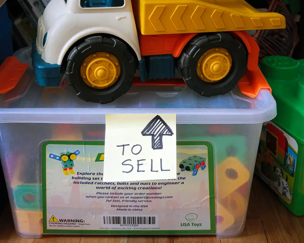 selling items you no longer need