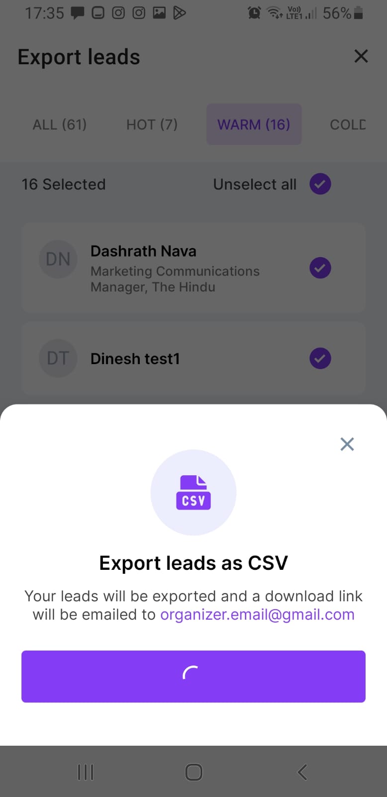 Export Leads