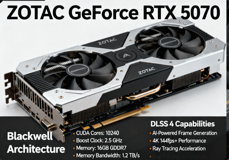 ZOTAC GeForce RTX 5070 Review