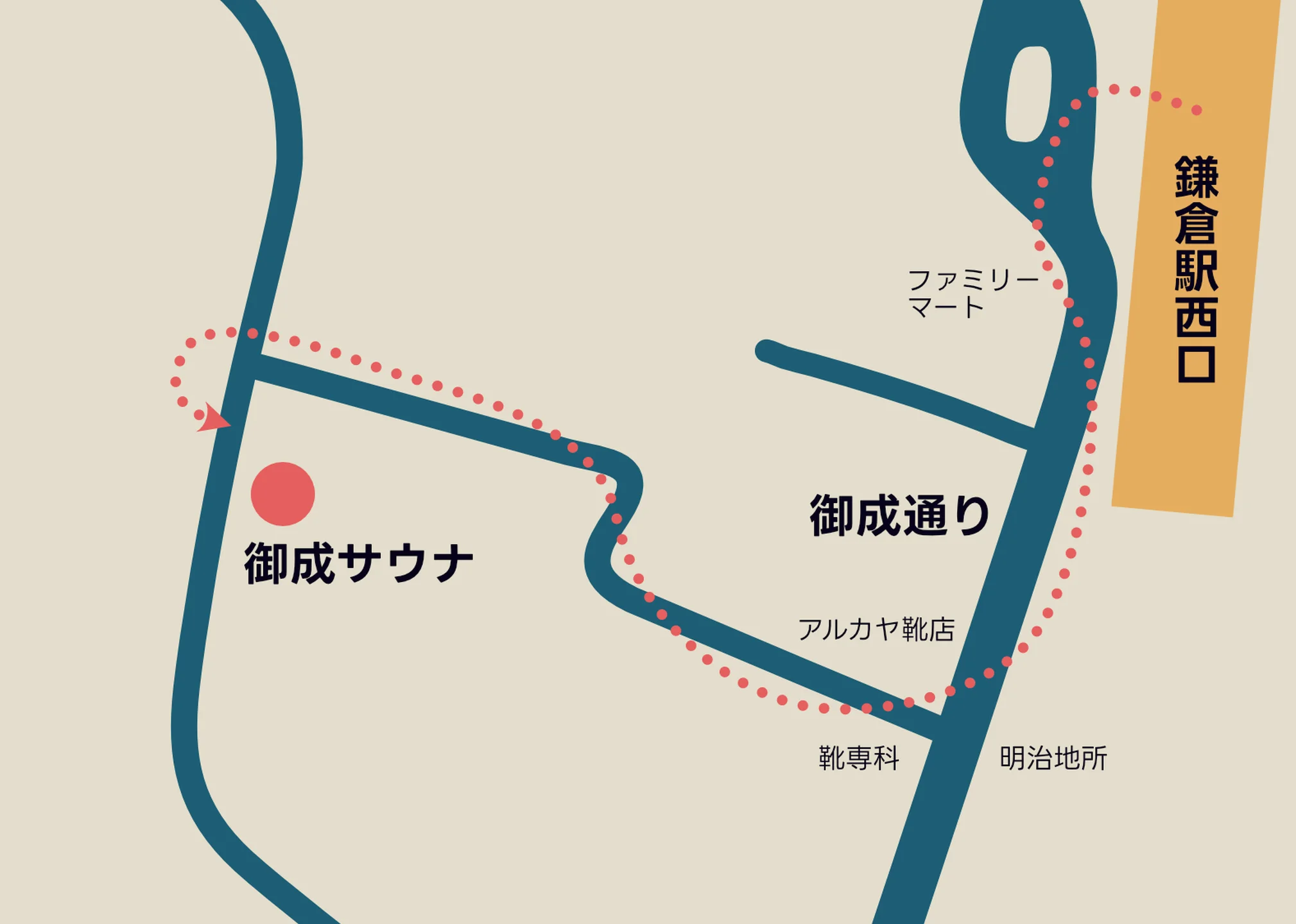 全体の道順です