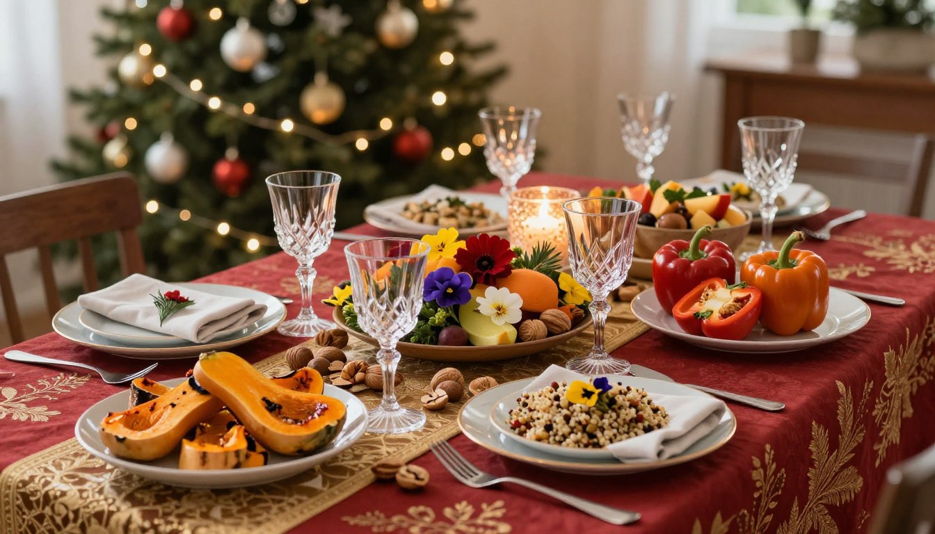vegan christmas dinner