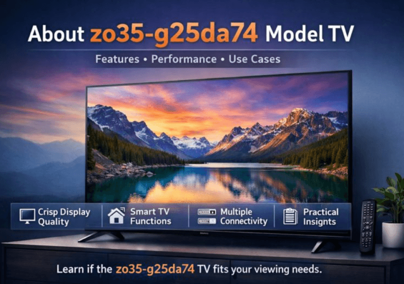 Samsung ZO35-G25DA74 Model TV
