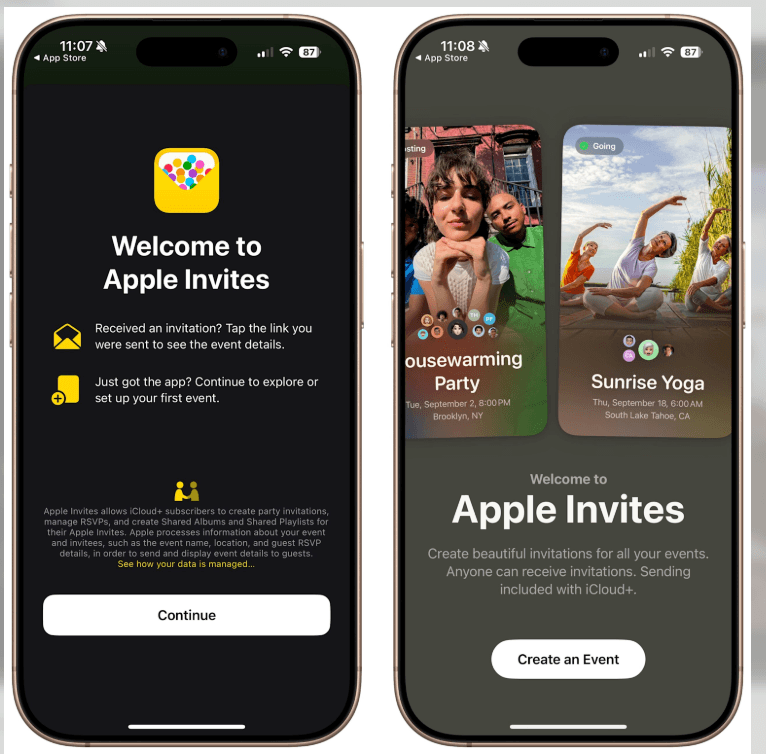 Guide to Apple Invites App