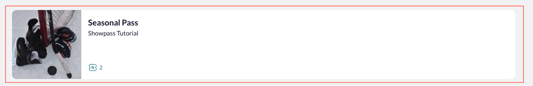 Select pass to renew