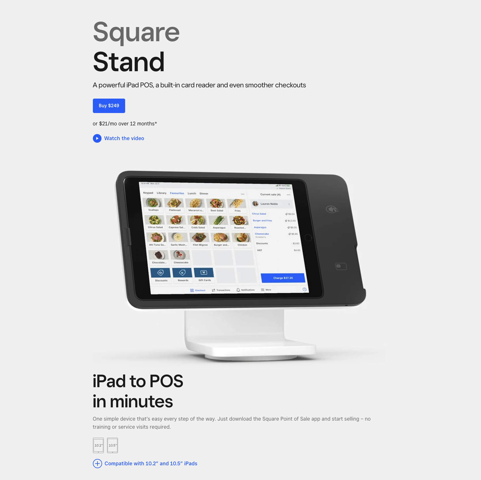 Square Stands Showpass
