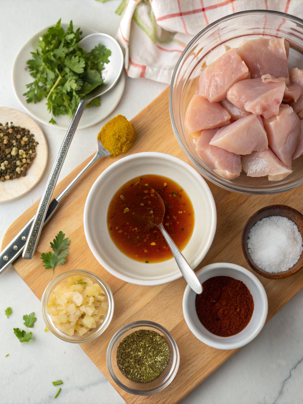 Chicken marinade recipes preparing steps
