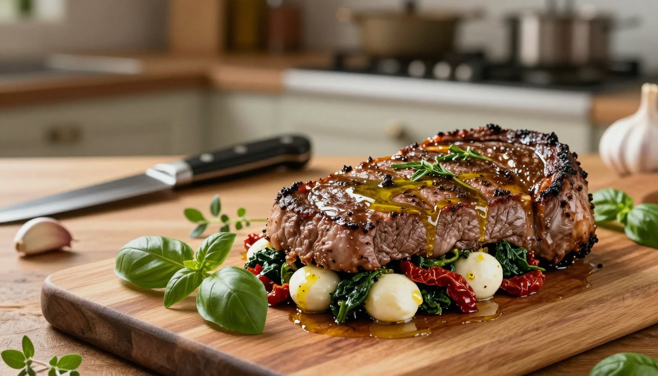 Italian Stuffed Flank Steak