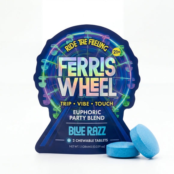 Ferris Wheel Blue Razz Party Blend Tablet