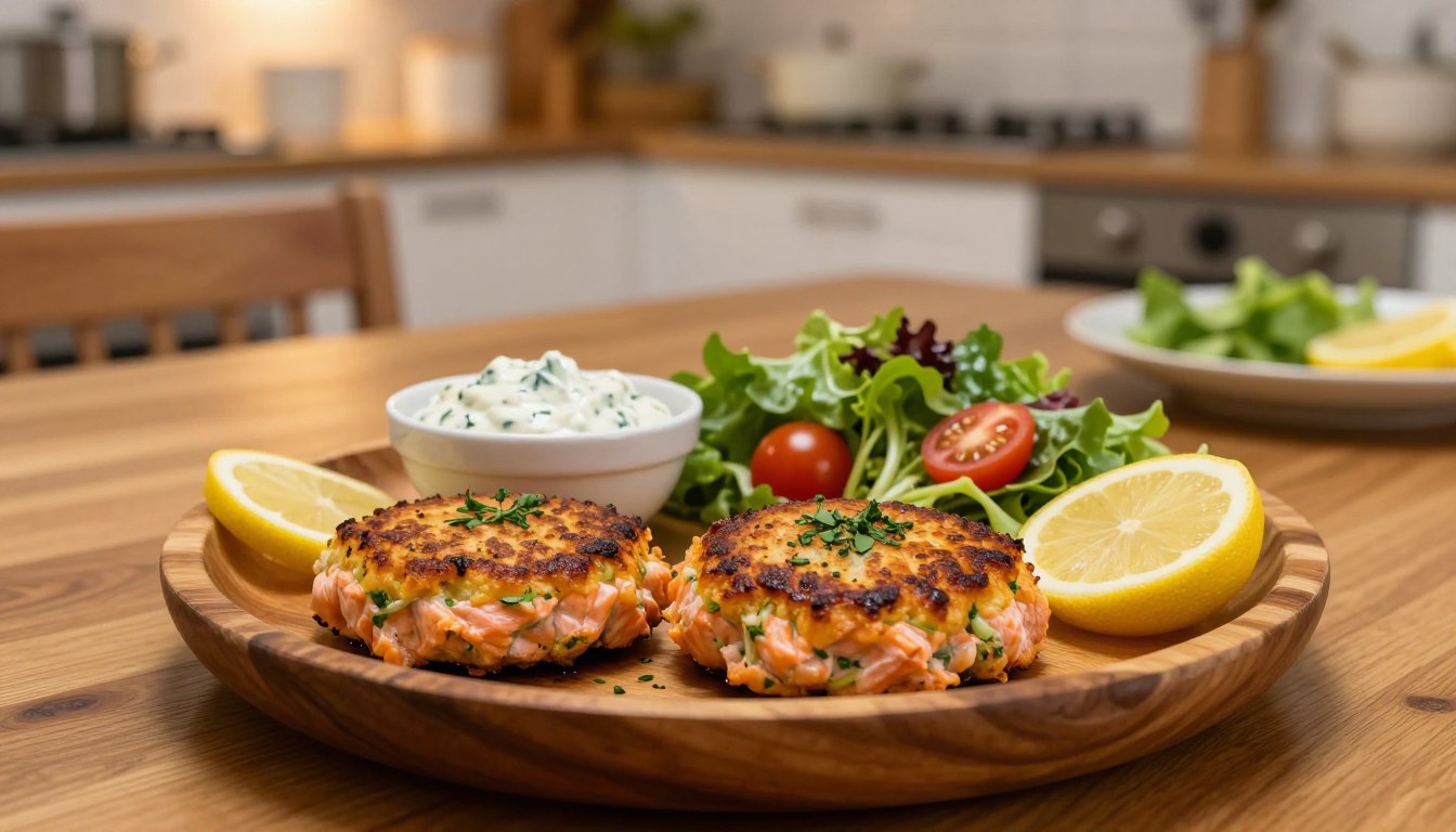weeknight dinner salmon patties