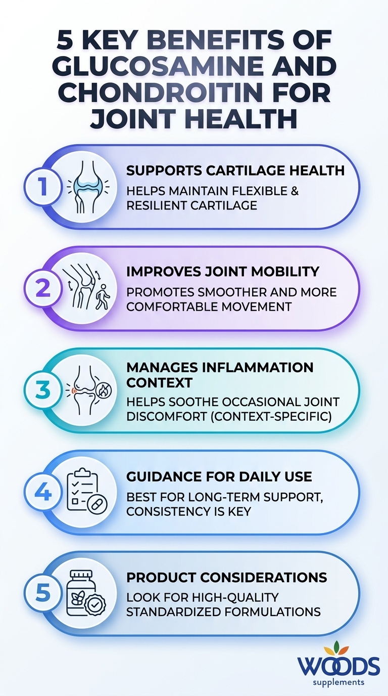 How Glucosamine and Chondroitin Support Healthy Joints