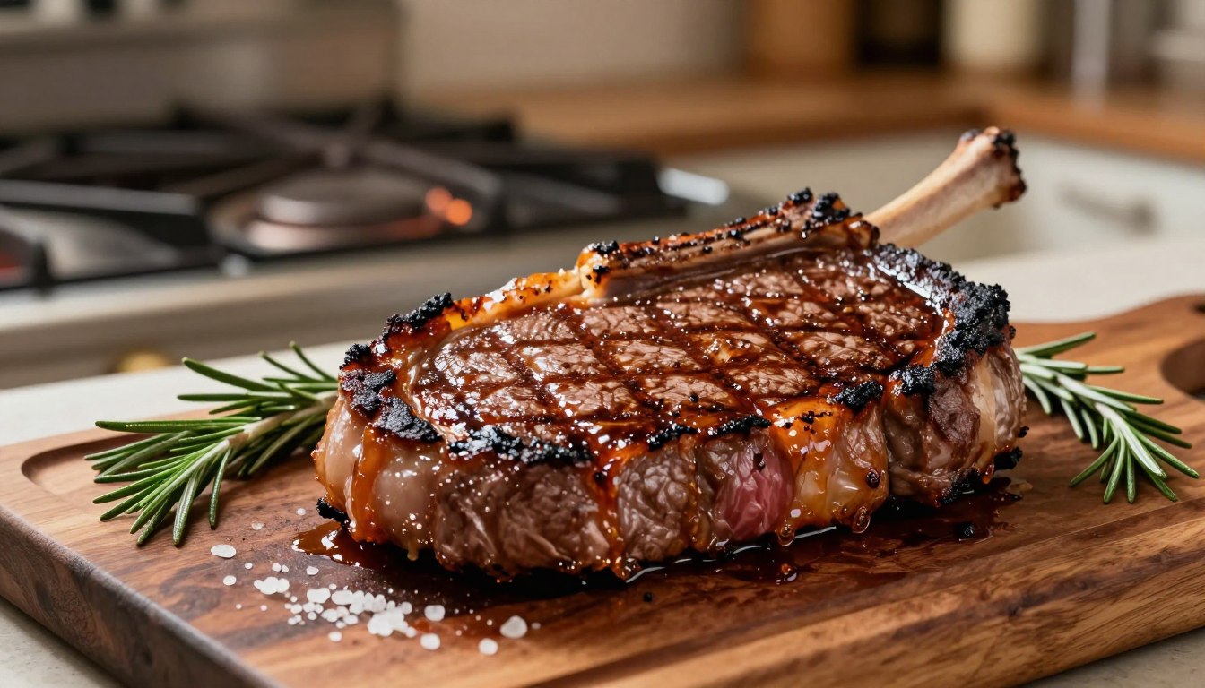 maillard reaction crust on steak