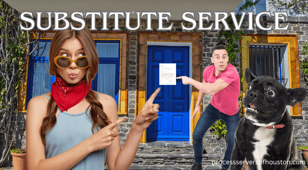How to get substitute service in Houston, Texas?