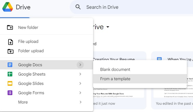 Google Drive logo in <a href=