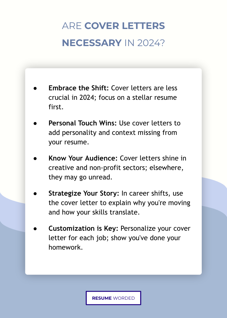 Are Cover Letters Still Necessary in 2024?