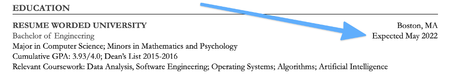 how-to-put-an-expected-graduation-date-on-your-resume