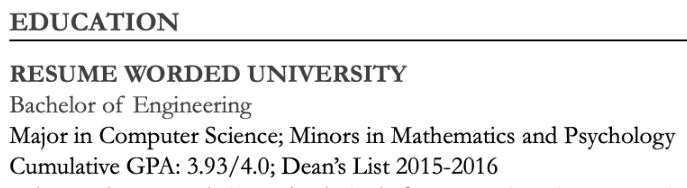 How to present your GPA on your resume without needing to lie.