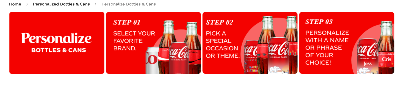 How to personalize your Coke bottle