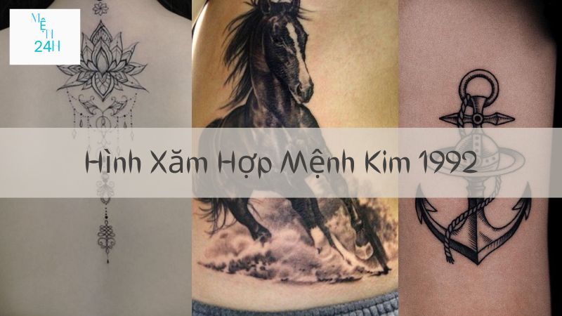 Hình Xăm Hợp Mệnh Kim 1992 – Đem Đến May Mắn Cho Bạn