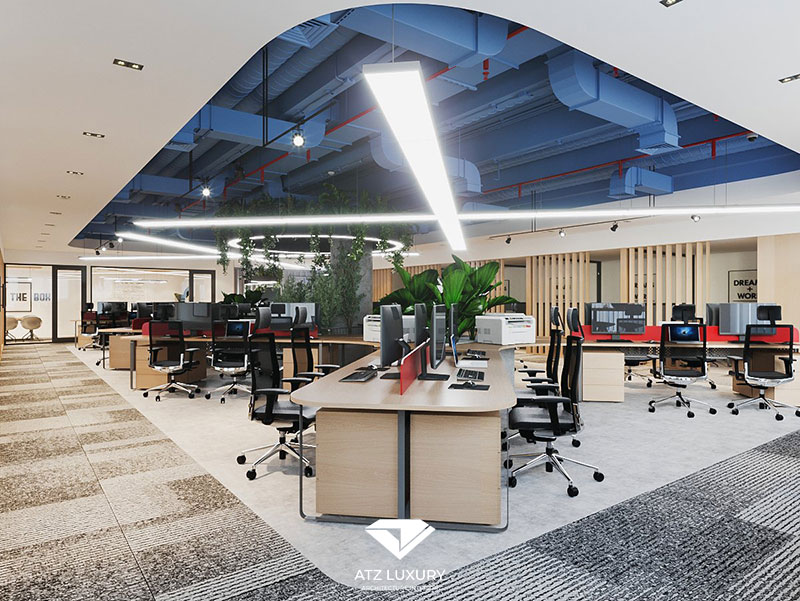 Thiết kế thi công văn phòng - ATZ LUXURY