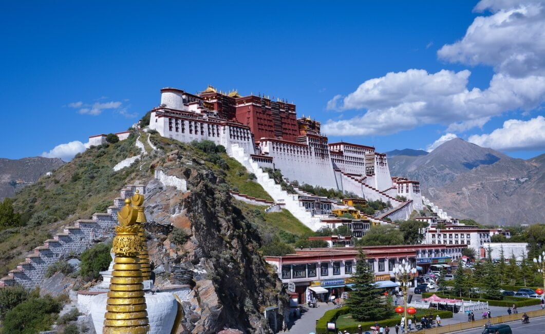 Potala Palace in Lhasa