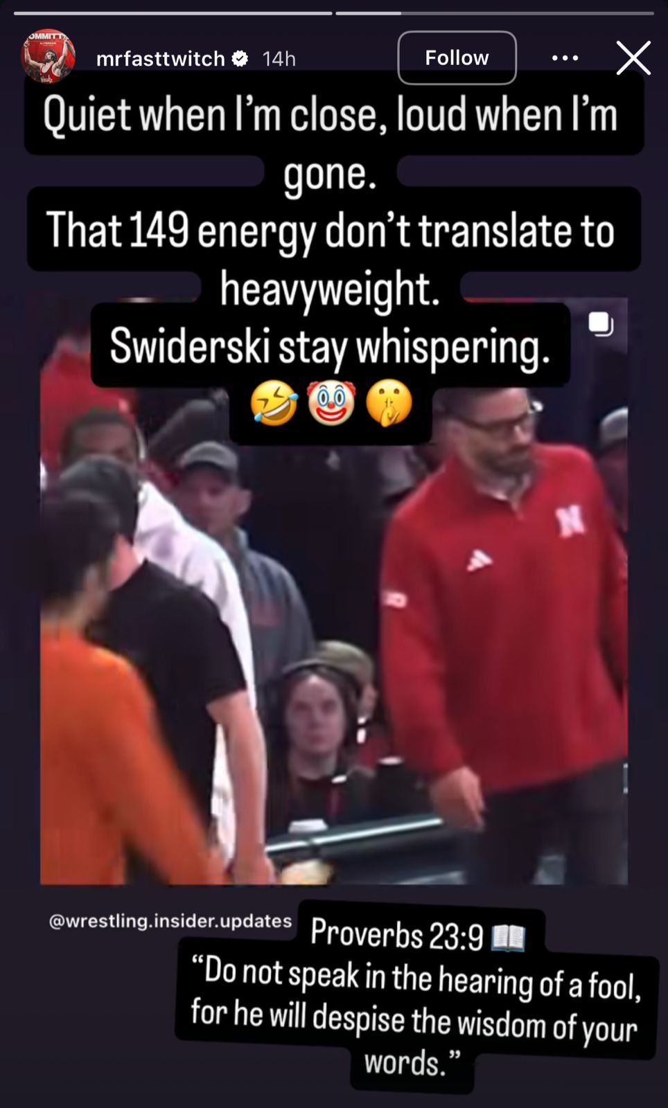 Still taken from Instagram