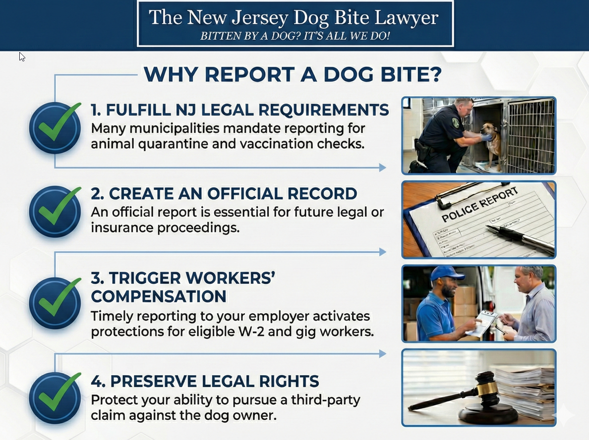 Why Report a Dog Bite in NJ?