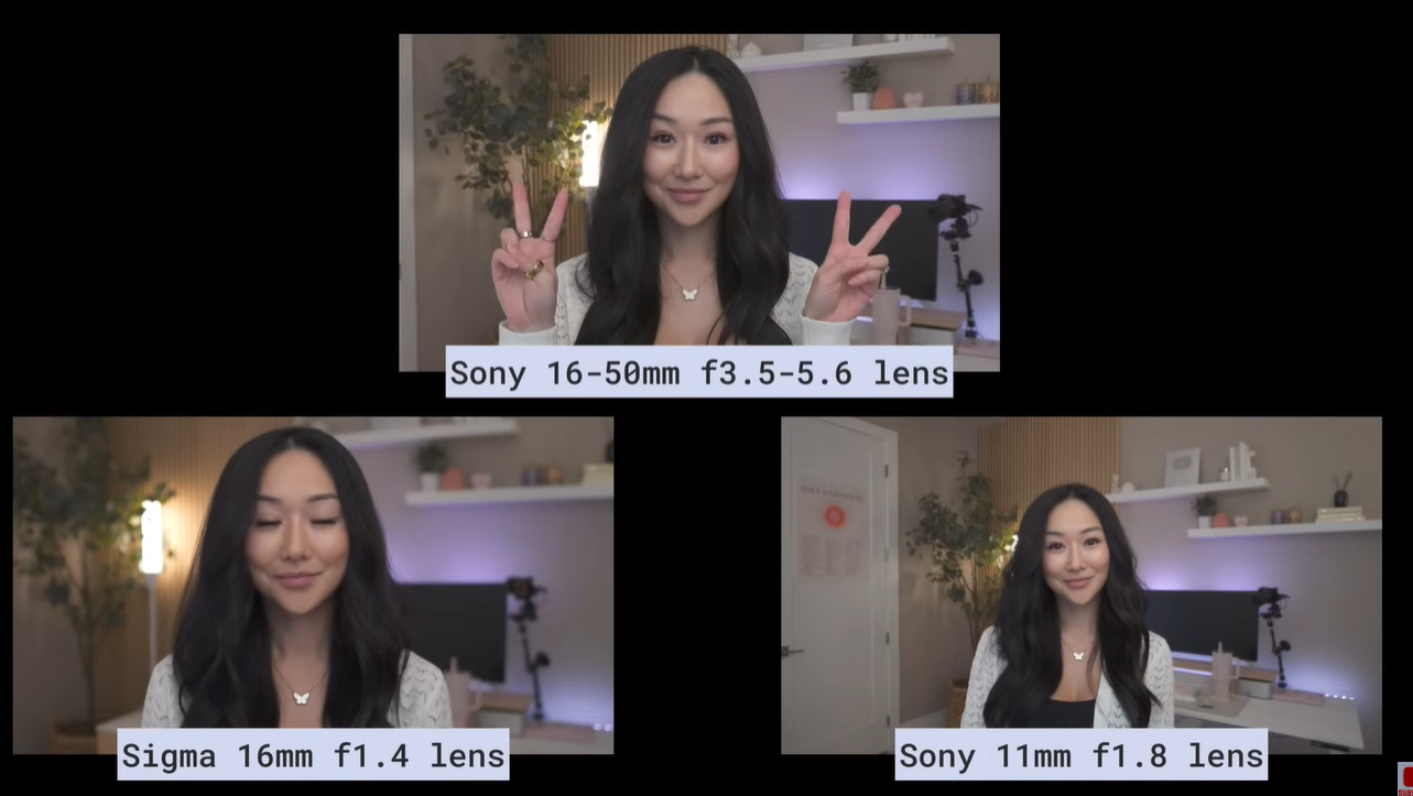 Sony camera with an ultra-wide lens
