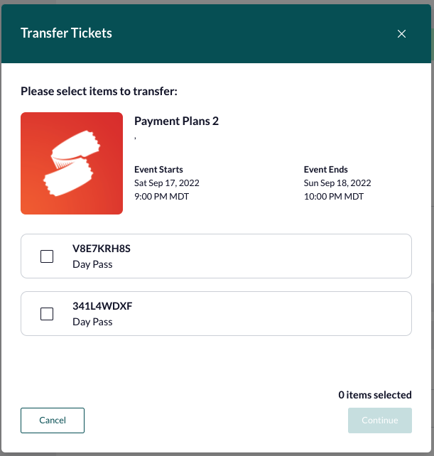 Any other season ticket holders noticing you can't select Transfer