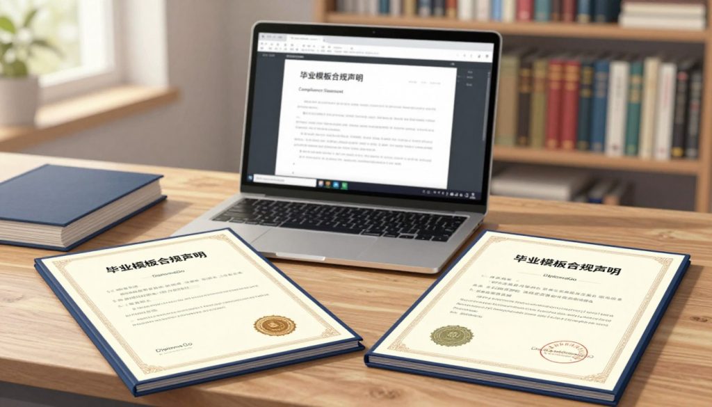 毕业模板合规声明