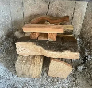 The top down fire lighting method